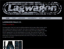 Tablet Screenshot of lagwagon.com